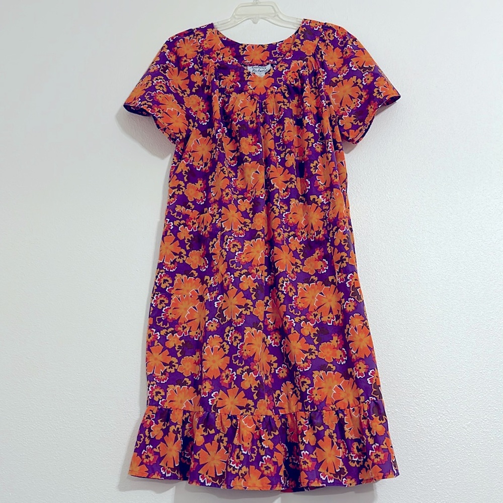 VTG Anthony Richards Floral Muumuu